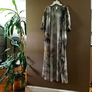 H&M Tropical Palm Leaf Kimono